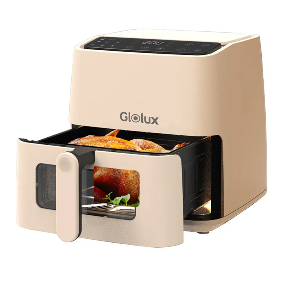 Glolux 6.2L可視窗氣炸鍋 智能觸控 9種菜單 1400W 大容量