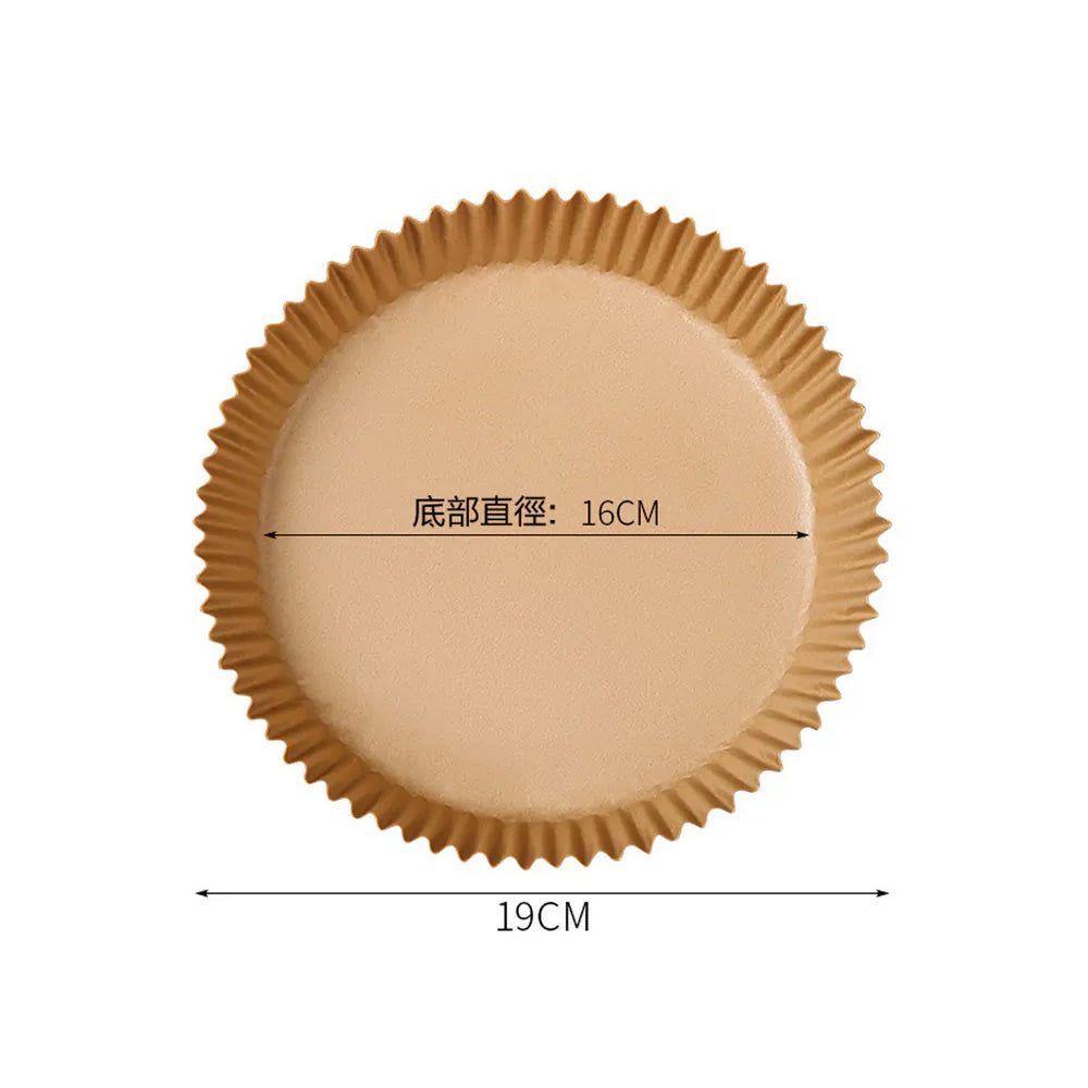 Glolux 氣炸鍋立體烘焙紙盤 16cm 50入 3-6L適用 耐熱200°C GLX6109BP