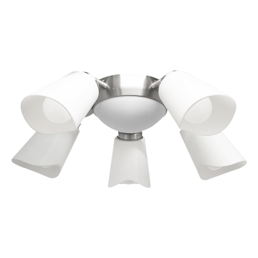 台達 5+1吊扇燈具 時尚灰 三段亮度 不含燈泡(VFRU-VCLA-11CP)