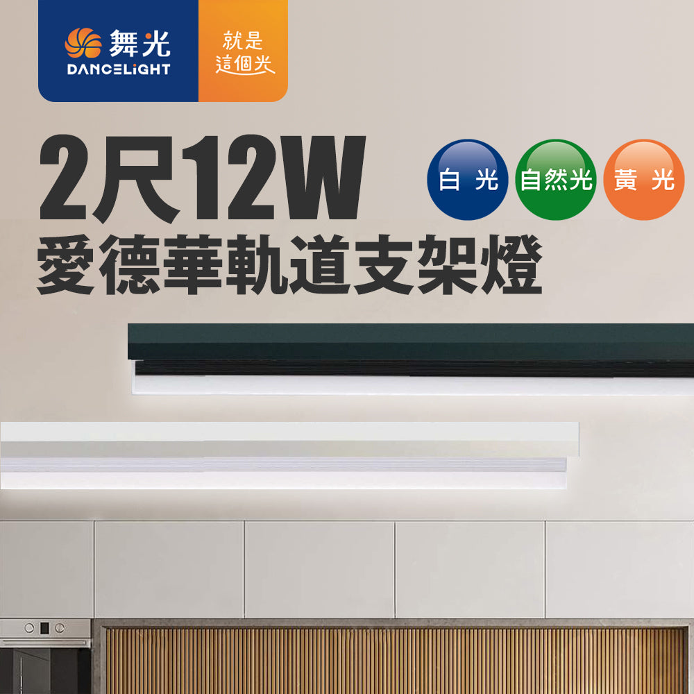 舞光DanceLight 愛德華軌道系列 LED層板支架燈