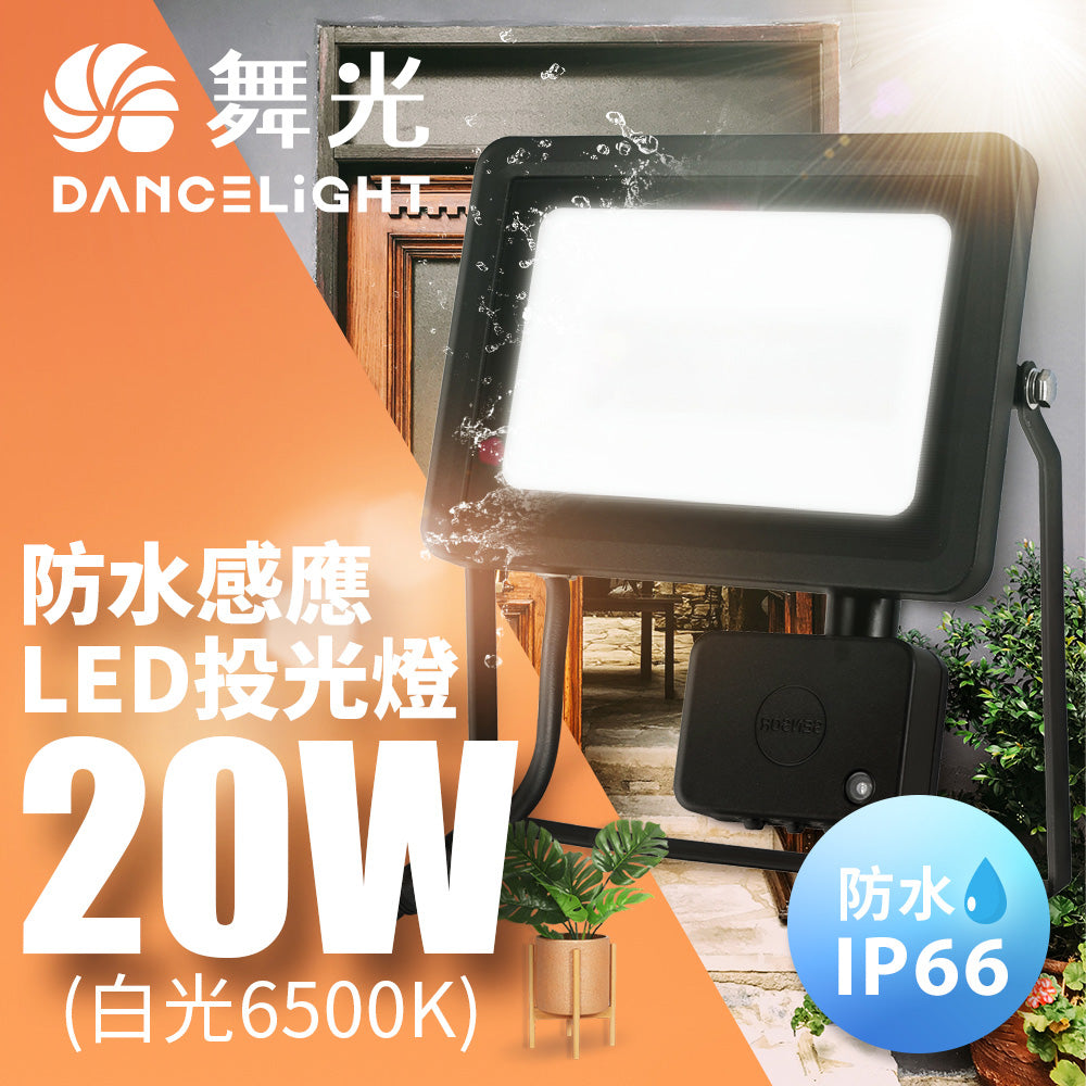 舞光DanceLight 20/30W 微波感應 LED投光/泛光/探照燈