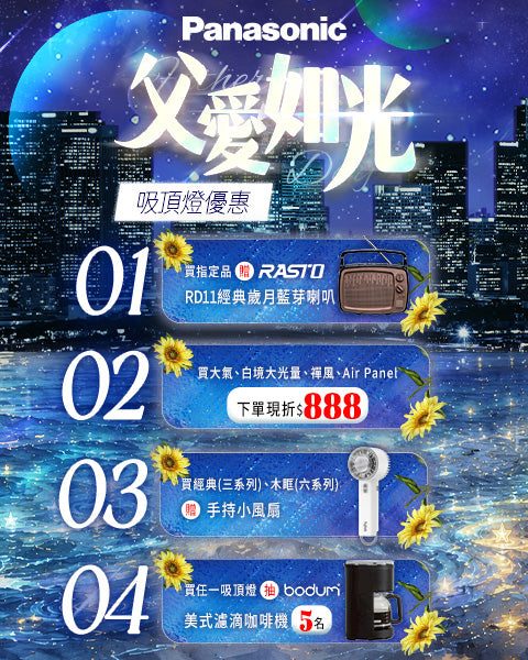 國際牌8月精選活動
