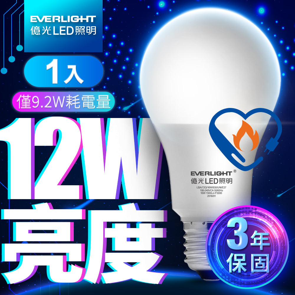 億光EVERLIGHT 超節能Plus系列 LED燈泡