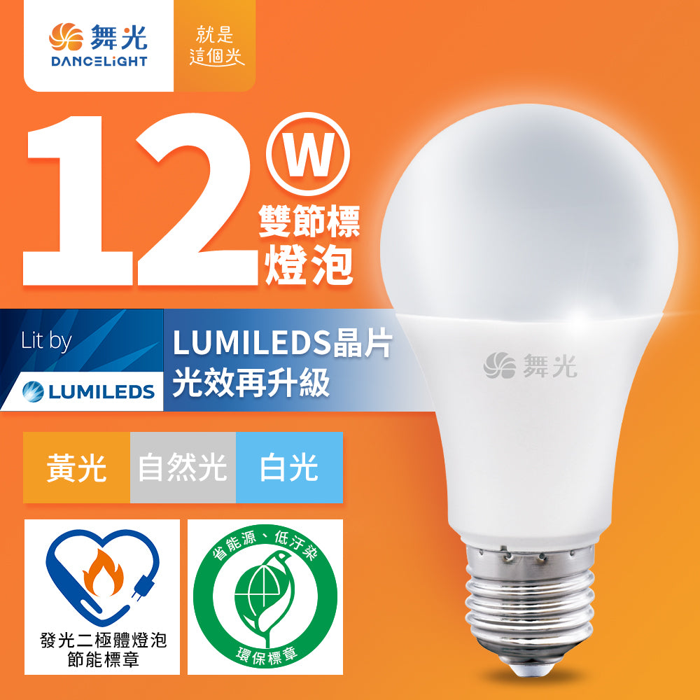 舞光DanceLight 新升級節能/環保雙認證系列 LED燈泡