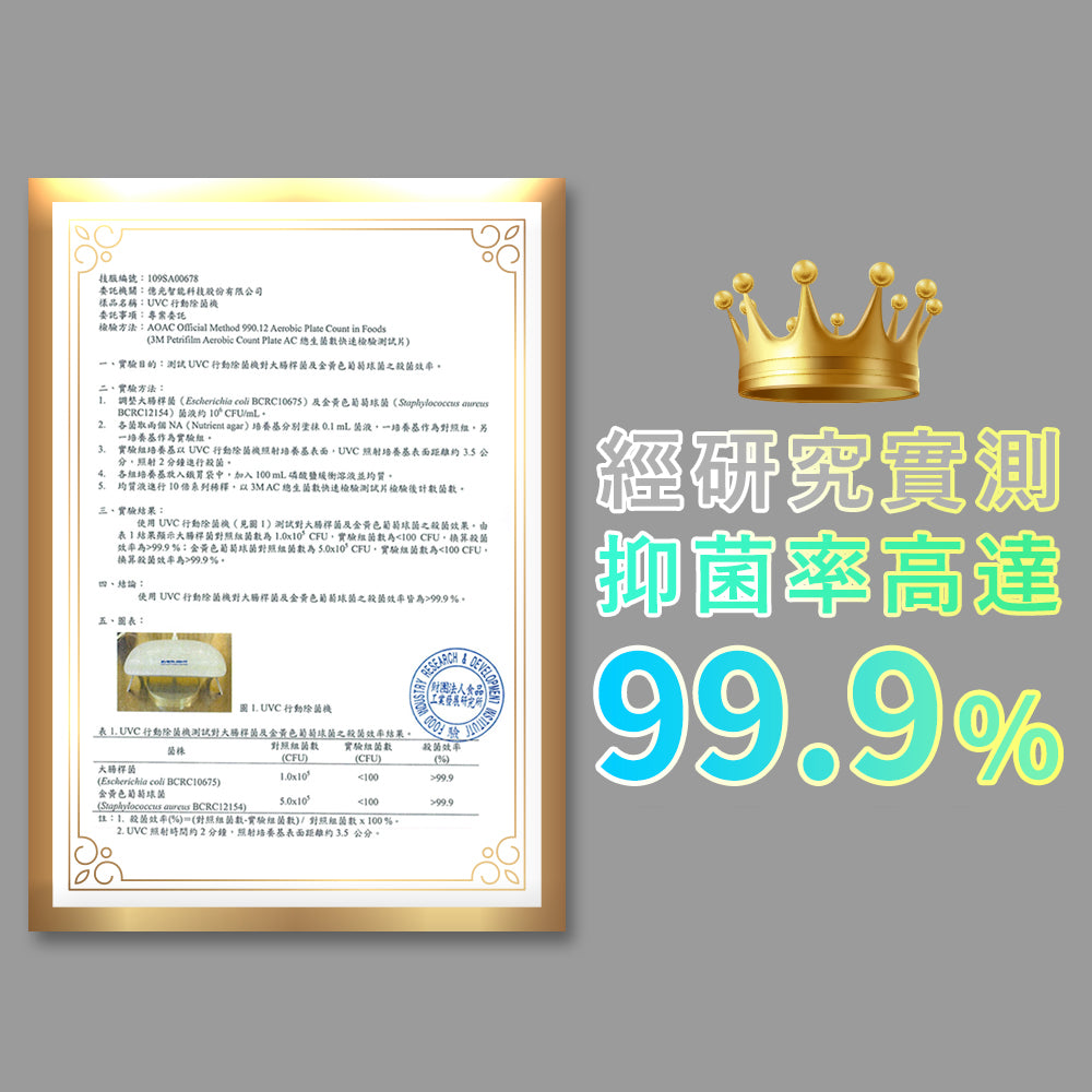 (S級福利品) 億光EVERLIGHT UVC紫外線LED抑菌機 99.9%抗菌消毒 USB充電隨身殺菌盒 衣櫥/手機/口罩適用