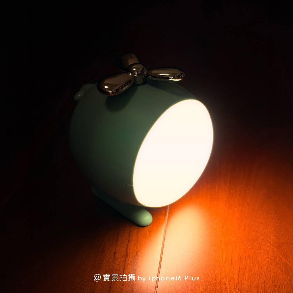 舞光 0.5W飛機夜燈 小夜燈 調光調色 智慧定時 附1米Type-C充電線(蘋果綠/櫻花粉)